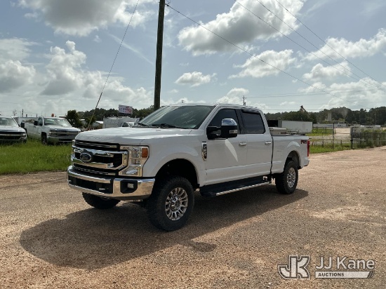 (Byram, MS) 2020 Ford F250 4x4 Crew-Cab Pickup Truck Runs & Moves) (Windshield Deficiencies