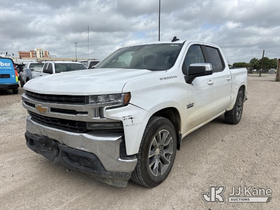 (Waxahachie, TX) 2021 Chevrolet Silverado 1500 Crew-Cab Pickup Truck (Runs & Moves) (Exterior Damage