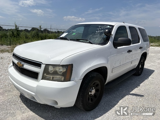 (Hawk Point, MO) 2013 Chevrolet Tahoe Police 4-Door Sport Utility Vehicle Runs & Moves)(Dash Warning