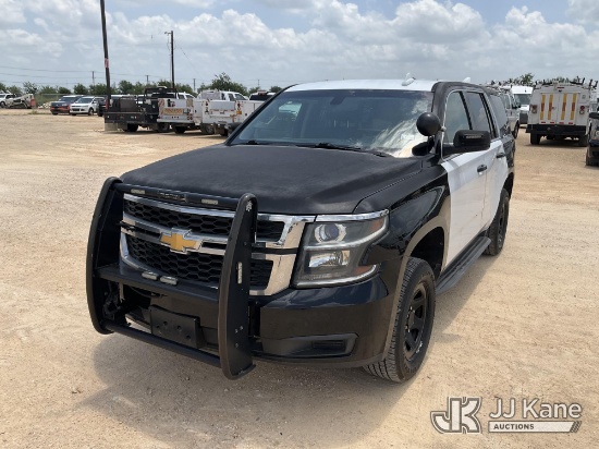(Marion, TX) 2016 Chevrolet Tahoe Police Package 4-Door Sport Utility Vehicle Runs & Moves