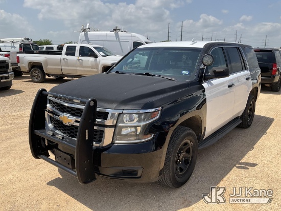 (Marion, TX) 2016 Chevrolet Tahoe Police Package 4-Door Sport Utility Vehicle Runs & Moves