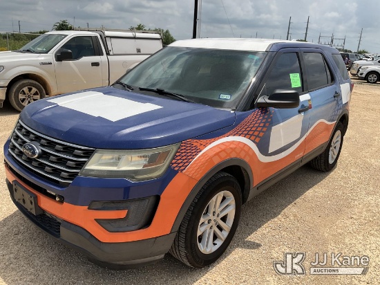 (Marion, TX) 2017 Ford Explorer 4-Door Sport Utility Vehicle Runs & Moves