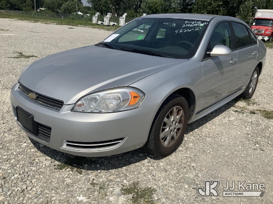 (Hawk Point, MO) 2010 Chevrolet Impala Police Cruiser 4-Door Sedan Runs, moves.