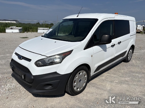 (Hawk Point, MO) 2016 Ford Transit Connect Cargo Van Runs & Moves)(Windshield Deficiencies