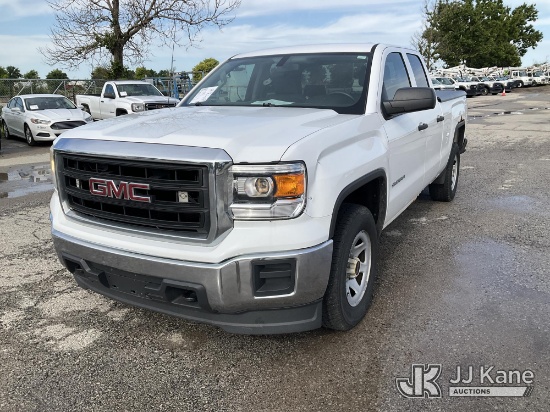 (Kansas City, MO) 2014 GMC Sierra 1500 4x4 Extended-Cab Pickup Truck Runs & Moves) (Dash Warning Ind