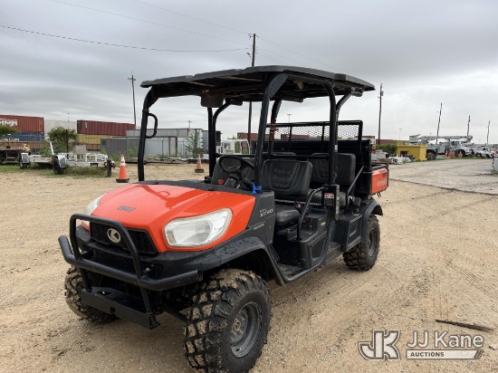 (Houston, TX) 2021 Kubota RTV-X1140 All-Terrain Vehicle Non-Titled) (Runs & Moves