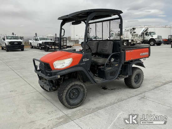 (El Paso, TX) 2014 Kubota All-Terrain Vehicle Non-Titled) (Runs & Moves) (Oil/Coolant Leak