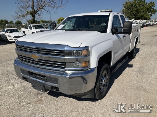 (Kansas City, MO) 2015 Chevrolet Silverado 2500HD 4x4 Extended-Cab Service Truck Runs & Moves) (Corr