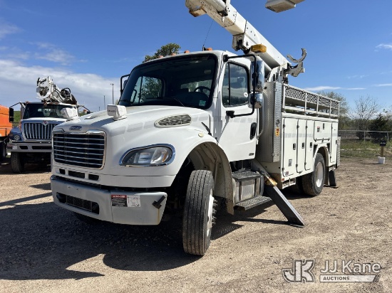 (Shakopee, MN) Altec L45-MH, Material Handling Bucket Truck center mounted on 2011 Freightliner M2 1