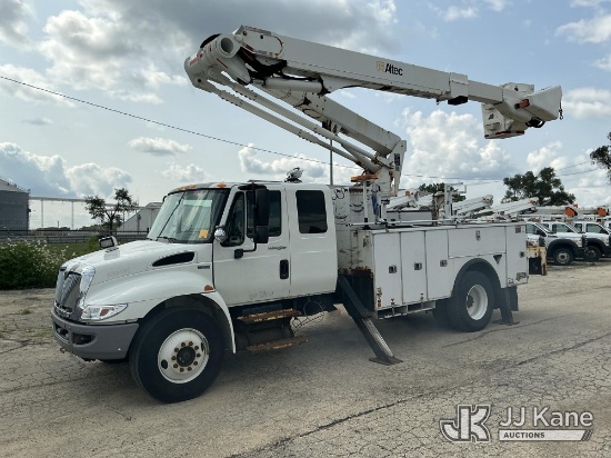 (South Beloit, IL) Altec TA50, Articulating & Telescopic Material Handling Bucket Truck mounted behi