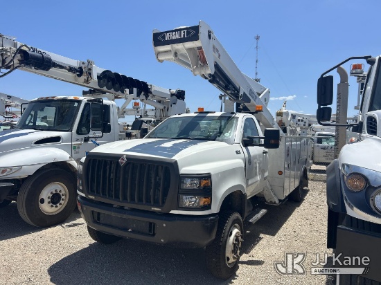 (Waxahachie, TX) Versalift VST-521, Articulating & Telescopic Material Handling Bucket Truck mounted