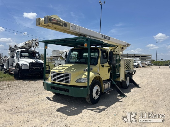 (Waxahachie, TX) Terex/HiRanger XT PRO 60, Over-Center Bucket Truck rear mounted on 2016 Freightline