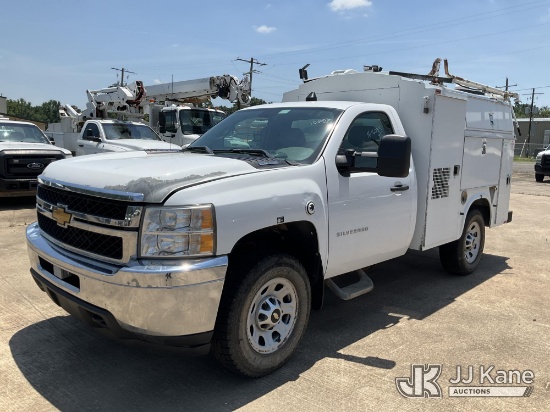 (Conway, AR) 2012 Chevrolet Silverado 3500HD Enclosed Service Truck Runs & Moves