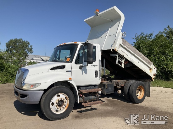 (South Beloit, IL) 2014 International DuraStar 4300 Dump Truck Runs, Moves, & Dump Operate) (Corrosi