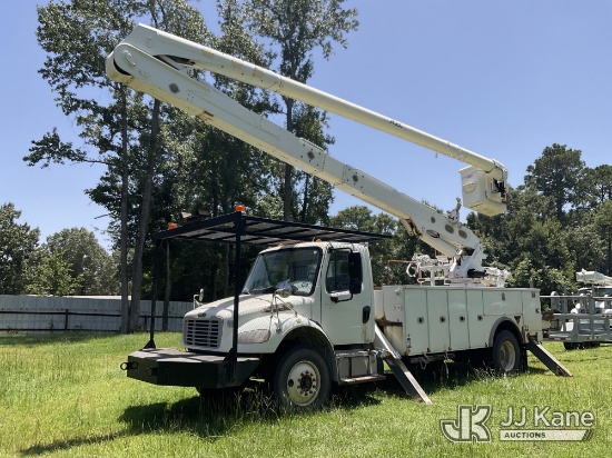 (Livingston, TX) Altec AN67, Bucket Truck rear mounted on 2016 Freightliner M2 106 Utility Truck Run