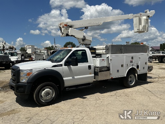 (South Beloit, IL) Altec AT200A, Telescopic Non-Insulated Bucket Truck mounted behind cab on 2012 Fo