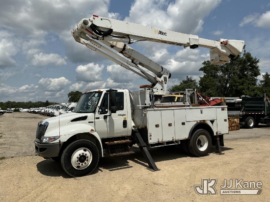 (South Beloit, IL) Altec TA50, Articulating & Telescopic Material Handling Bucket Truck mounted behi