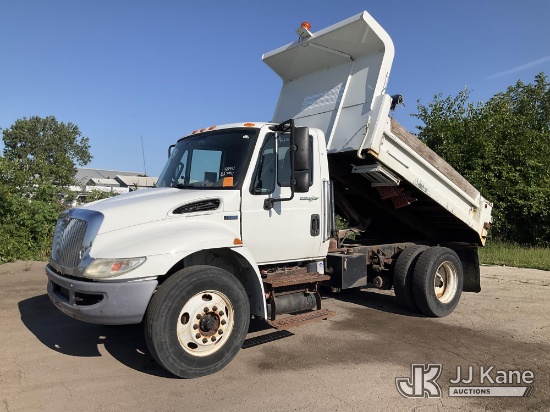 (South Beloit, IL) 2014 International DuraStar 4300 Dump Truck Runs, Moves, & Dump Operates) (Corros