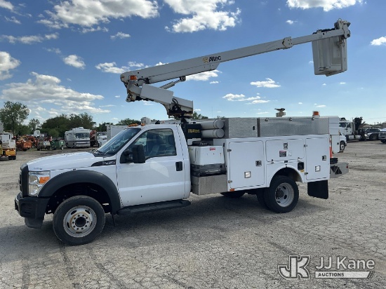 (South Beloit, IL) Altec AT200A, Telescopic Non-Insulated Bucket Truck mounted behind cab on 2012 Fo