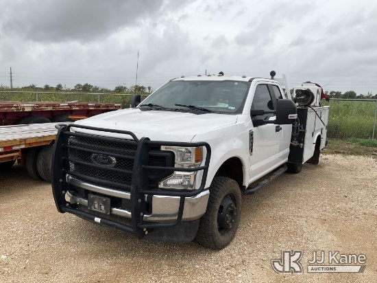 (Marion, TX) 2020 Ford F-350 SD Extended-Cab Mechanics Service Truck Not Running, Condition Unknown)