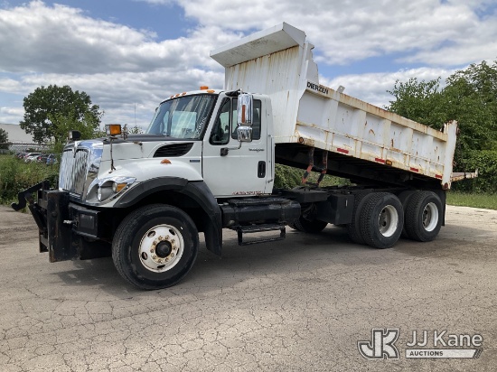 (South Beloit, IL) 2008 International 7400 Dump Truck Runs, Moves, Operates-Do Not Raise Dump) (Hydr