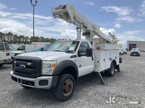 (Hammond, LA) Versalift VST47SI, Articulating & Telescopic Material Handling Bucket Truck center mou