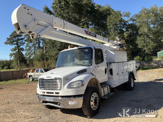 (Waxahachie, TX) HiRanger 5TC-55, Material Handling Bucket Truck rear mounted on 2017 Freightliner M