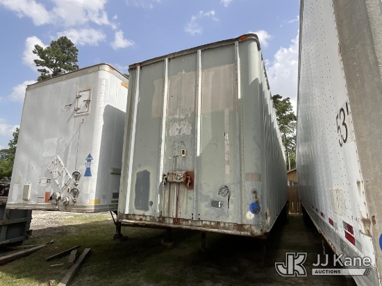 (Spring, TX) 1971 Strick T/A Van Body Trailer, 45ft Long