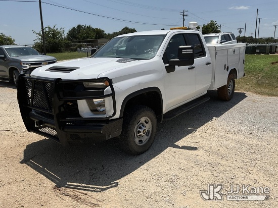 (Stephenville, TX) 2020 Chevrolet Silverado 2500HD 4x4 Extended-Cab Service Truck, Cooperative Owned