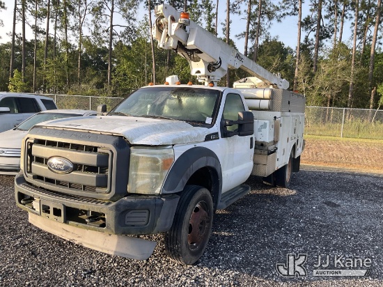 (Hammond, LA) Altec AT200A, Telescopic Non-Insulated Bucket Truck mounted behind cab on 2012 Ford F-