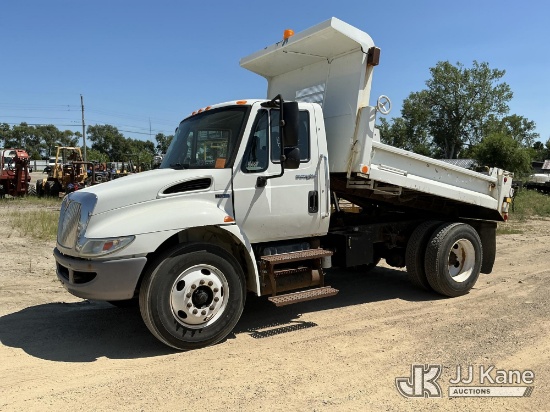 (South Beloit, IL) 2011 International DuraStar 4300 Dump Truck Runs, Moves & Dump Operates