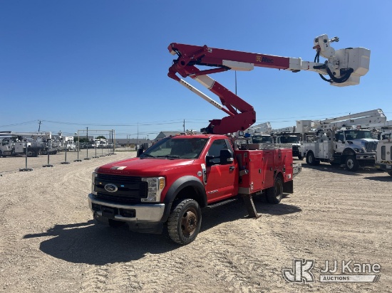 (Waxahachie, TX) Altec AT41-M, Articulating & Telescopic Material Handling Bucket Truck mounted behi