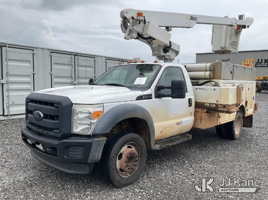 (Hammond, LA) Altec AT200-A, Telescopic Non-Insulated Bucket Truck mounted behind cab on 2012 Ford F
