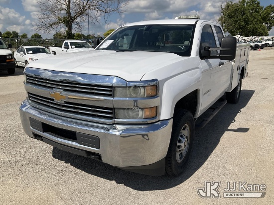 (Kansas City, MO) 2015 Chevrolet Silverado 2500HD Extended-Cab Service Truck Runs & Moves) (Dash War