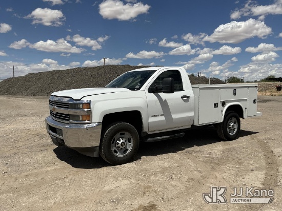 (El Paso, TX) 2015 Chevrolet Silverado 2500HD Service Truck Runs & Moves