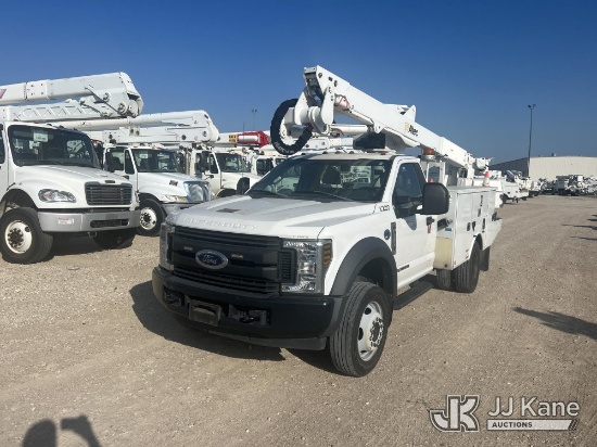(Waxahachie, TX) Altec AT40G, Articulating & Telescopic Bucket Truck mounted behind cab on 2019 Ford