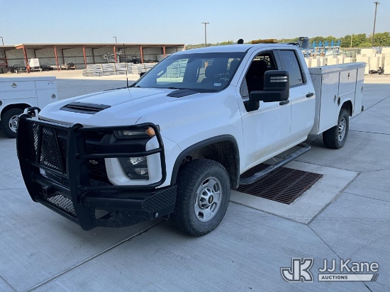 (Cleburne, TX) 2020 Chevrolet Silverado 2500HD 4x4 Extended-Cab Service Truck, Cooperative Owned Run