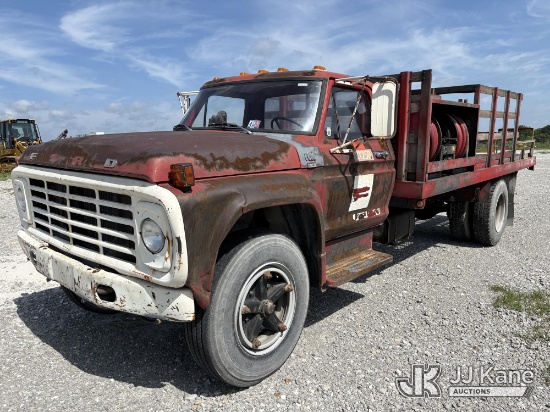 (Hawk Point, MO) 1979 Ford F600 Stake Truck Runs & Moves)