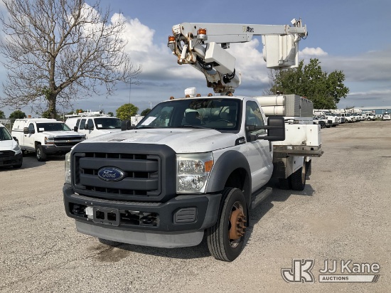 (Kansas City, MO) Altec AT200-A, Telescopic Non-Insulated Bucket Truck mounted behind cab on 2012 Fo