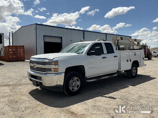 (El Paso, TX) 2016 Chevrolet Silverado 2500HD Extended-Cab Service Truck Runs & Moves) (Transmission
