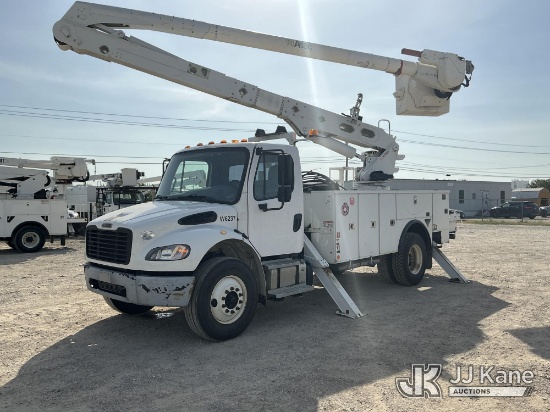(Waxahachie, TX) Altec AA55-MH, Material Handling Bucket Truck rear mounted on 2020 Freightliner M2