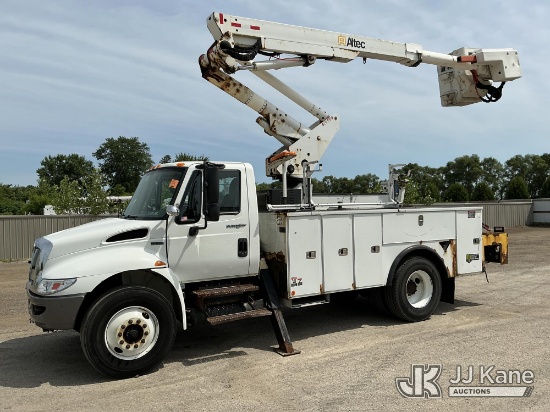 (South Beloit, IL) Altec TA50, Articulating & Telescopic Material Handling Bucket Truck mounted behi