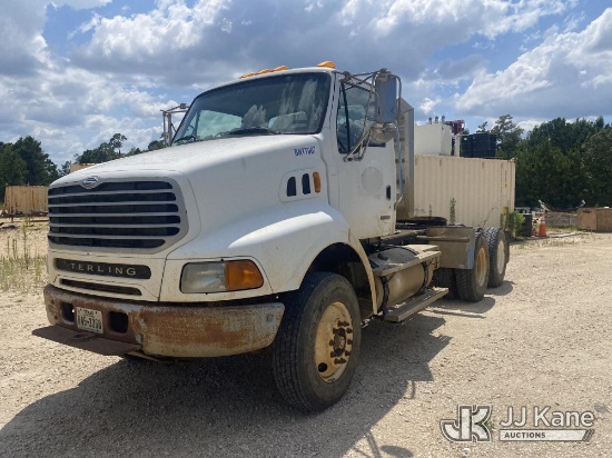 (Anacoco, LA) 2007 Sterling L9500 Truck Tractor Runs & Moves) (Dash Warning Indicators On