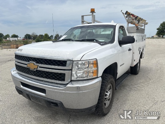 (Kansas City, MO) 2013 Chevrolet Silverado 2500HD Work Truck Long Box Enclosed Service Truck Runs &