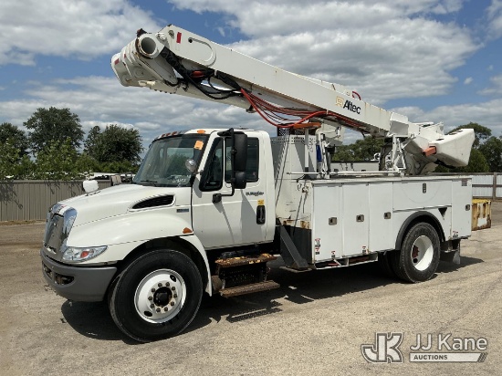 (South Beloit, IL) Altec TA50, Articulating & Telescopic Material Handling Bucket Truck mounted behi