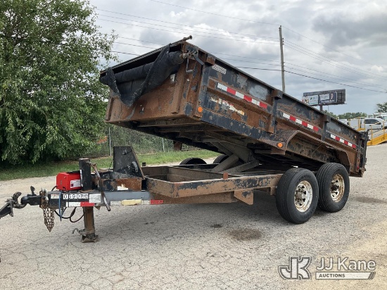 (South Beloit, IL) 2016 PJ Trailers D7142 T/A Dump Trailer, Over All- 18ft long, Dump- 14 Ft, Betwee