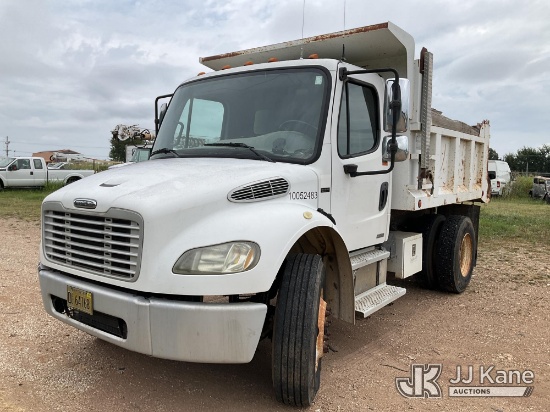 (Joplin, MO) 2003 Freightliner M2 106 Medium Duty Dump Truck Runs, Moves & Dump Operates) (Windshiel