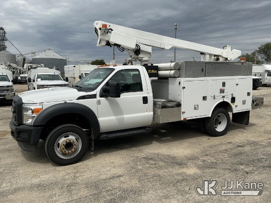 (South Beloit, IL) Altec AT200A, Telescopic Non-Insulated Bucket Truck mounted behind cab on 2012 Fo