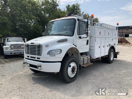 (Des Moines, IA) 2016 Freightliner M2 106 Medium Duty Service Truck Runs & Moves) (PTO Non-Operation