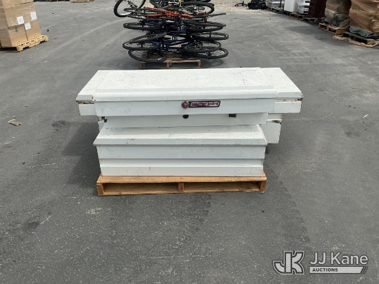 (Jurupa Valley, CA) (1 Pallet) Weatherguard Storage Boxes (Used) NOTE: This unit is being sold AS IS